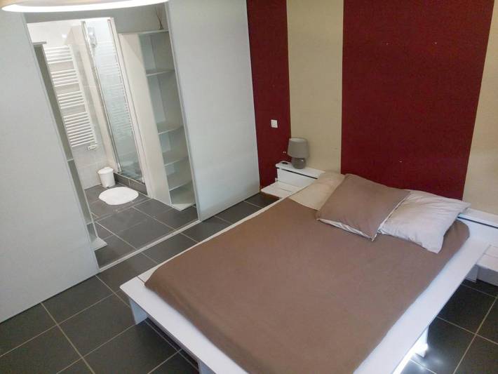 Chambre d’hôte pour 2 personnes, avec Terrasse et Jardin