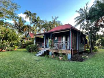 Gîte pour 4 personnes, avec jardin sur l' Île de la Réunion