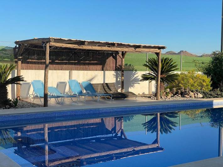 Alojamiento y desayuno para 2 personas, con jardín además de piscina y vistas, Familias con niños en Región de Murcia