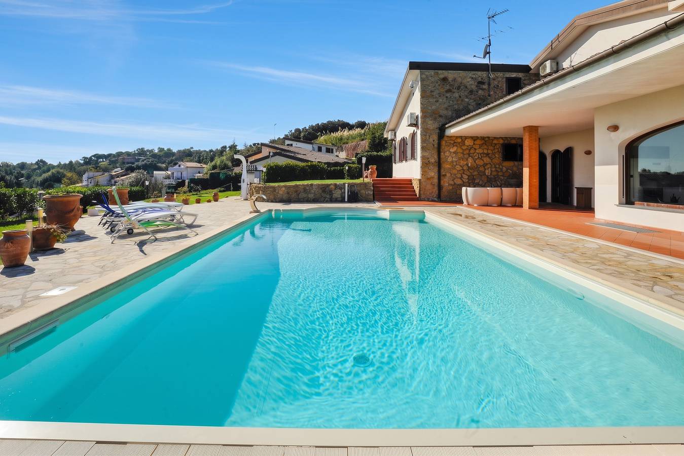 Zeitgenössische Villa in Castellaccio mit privatem Pool in Livorno, Etruskische Küste
