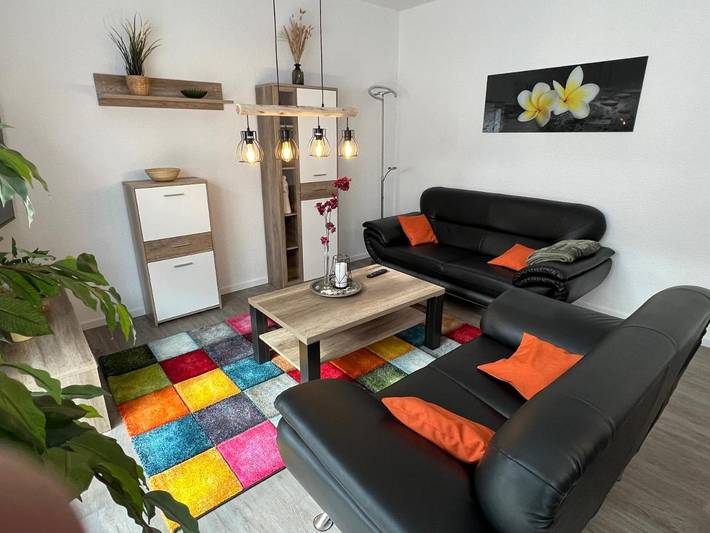 Ferienwohnung für 4 Personen, mit Terrasse und Garten