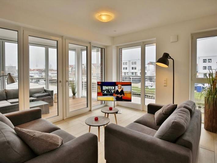Ferienwohnung für 4 Personen, mit Seeblick und Balkon - 1