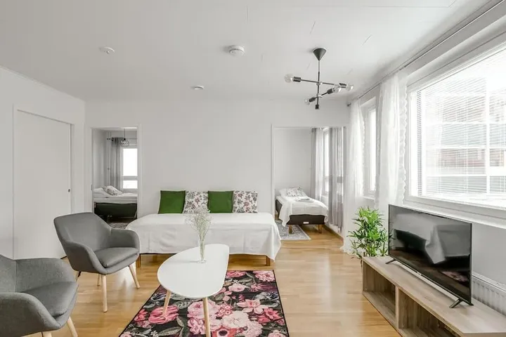 Ferienwohnung für 4 Personen, mit Sauna und Balkon - 1