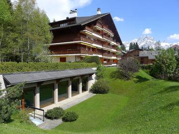 Gîte pour 5 personnes, avec sauna et balcon dans Villars-sur-Ollon