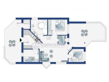 Ferienhaus für 5 Personen in Wesselburenerkoog, Wesselburen und Umgebung Region, Bild 1