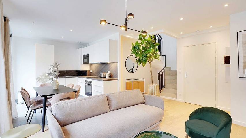 Appartement de vacances pour 7 personnes, avec balcon/terrasse à Levallois-Perret