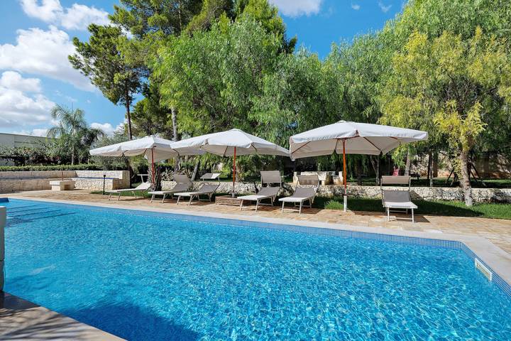 Ferienhaus für 8 Personen, mit Balkon und Garten in Francavilla Fontana
