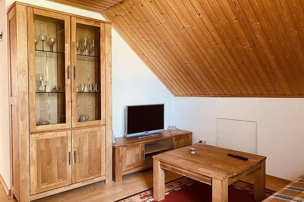 Ganze Wohnung, Ferienwohnung \"Häntzschelstiege\", 1 Schlafraum - Ferienhaus Kaiserkrone in Reinhardtsdorf-Schöna, Elbsandsteingebirge