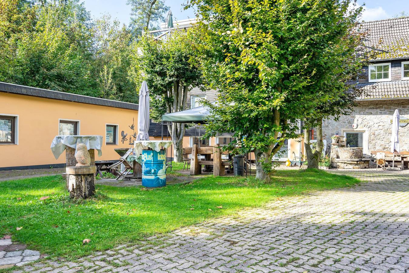 Entire apartment, Apartment '3 - Schrappmühle' with Shared Terrace, Garden & Wi-Fi in Aerzen, Landkreis Hameln-Pyrmont