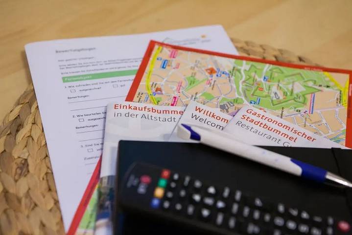 Ganze Ferienwohnung, Ferienwohnung Petersberg - Petersberg, 58qm, 2 Schlafzimmer, max. 6 Personen in Erfurt, Thüringer Kernland