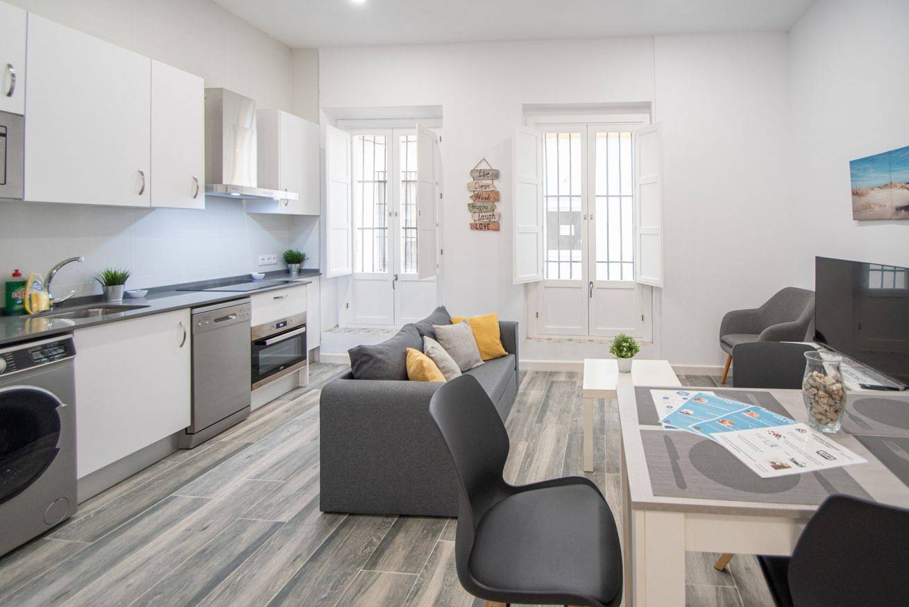 Geheel appartement, Vakantieappartement voor 3 personen in La Vina, Cádiz