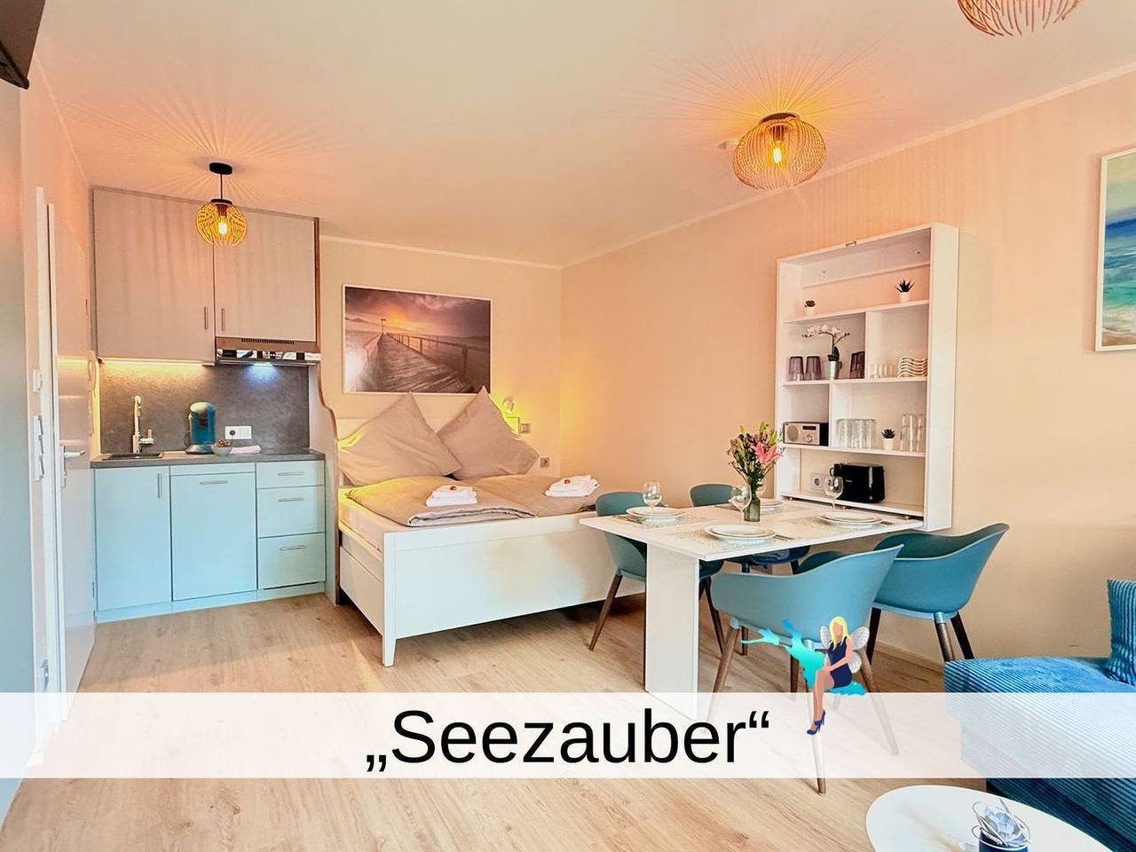 Ganze Wohnung, Ferienapartment Seezauber - zauberhafter Urlaubsgenuss in Kressbronn in Kressbronn am Bodensee, Obersee (Bodensee)