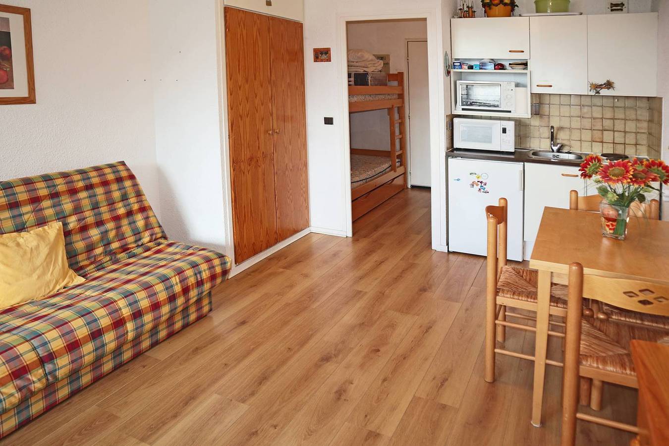 Apartamento vacacional entero, Studio pour 4 personnes Coeur De Station in Les Orres, Parque Nacional de los Ecrins
