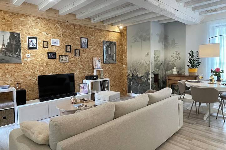 Location de vacances pour 4 personnes, avec Terrasse et Jardin à Malicorne-sur-Sarthe