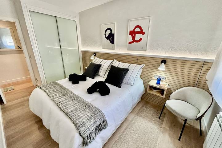 Apartamento entero, Apartamento a 100 metros de la  playa Zurriola in Zurriola (San Sebastian), San Sebastián