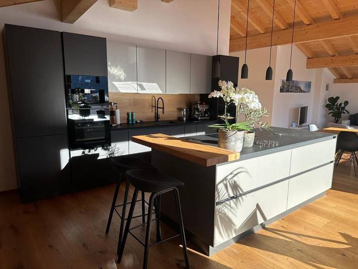 Ferienwohnung für 5 Personen, mit Balkon und Terrasse in Alvaneu - 4