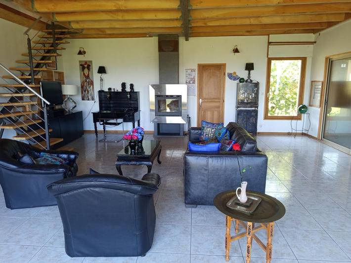 Location de vacances pour 4 personnes, avec vue et jardin à Nonette - 4