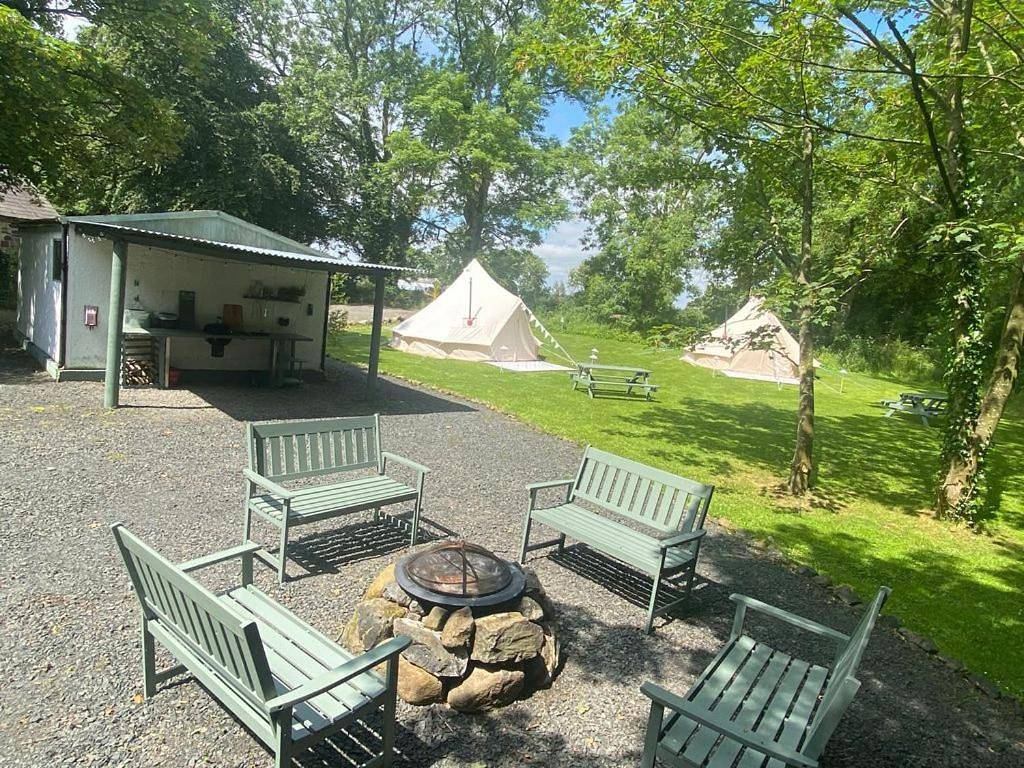 Tent in Lough Neagh