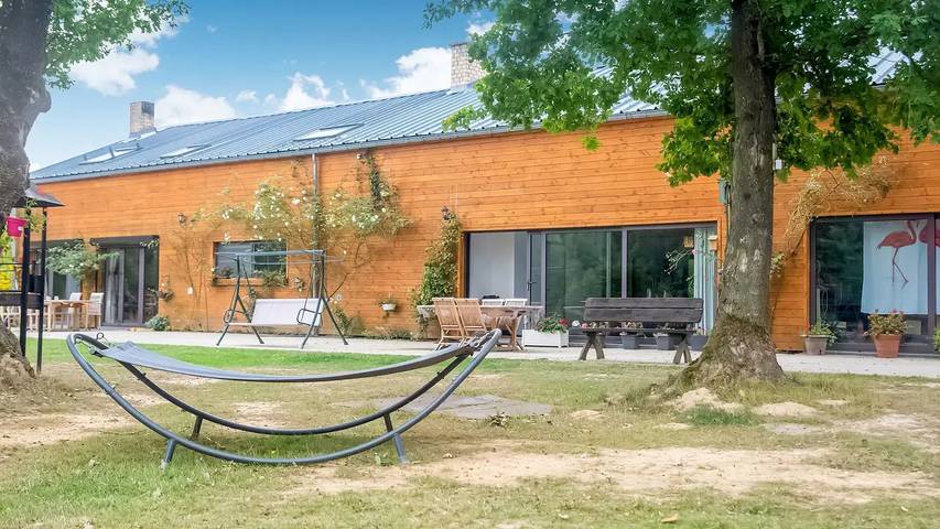 Ferienhaus für 5 Personen, mit Terrasse und Garten
