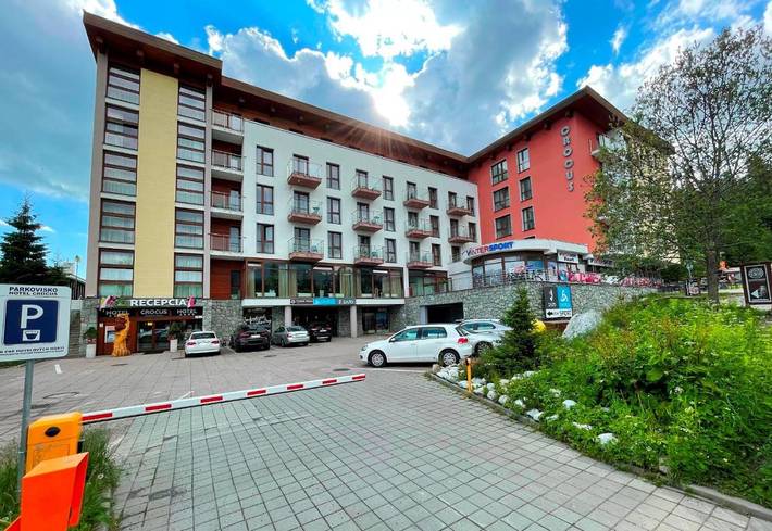 Ferienwohnung für 4 Personen, mit Ausblick und Terrasse sowie Sauna in der Slowakei