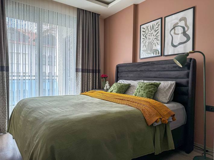 Apartamento entero, Qoople Aria-32 neue Wohnung im Stadtzentrum in Alanya, Provincia de Antalya