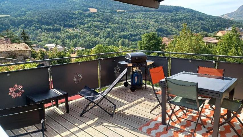 Appartement de vacances pour 2 personnes, avec Terrasse et Vue