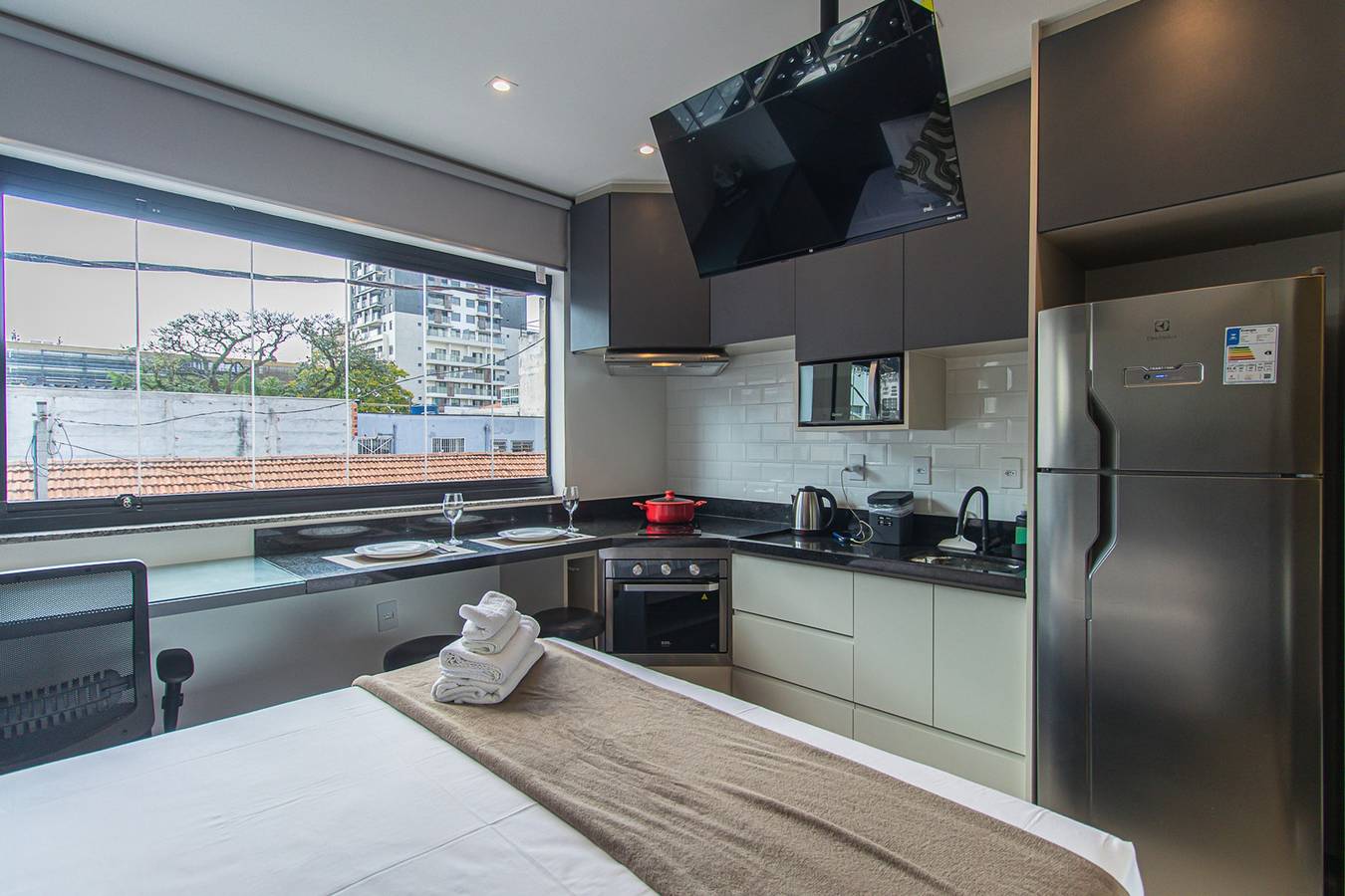 Studio entier, Studio near Ibirapuera Shopping Mall | Sp-Ap12 in Moema, São Paulo