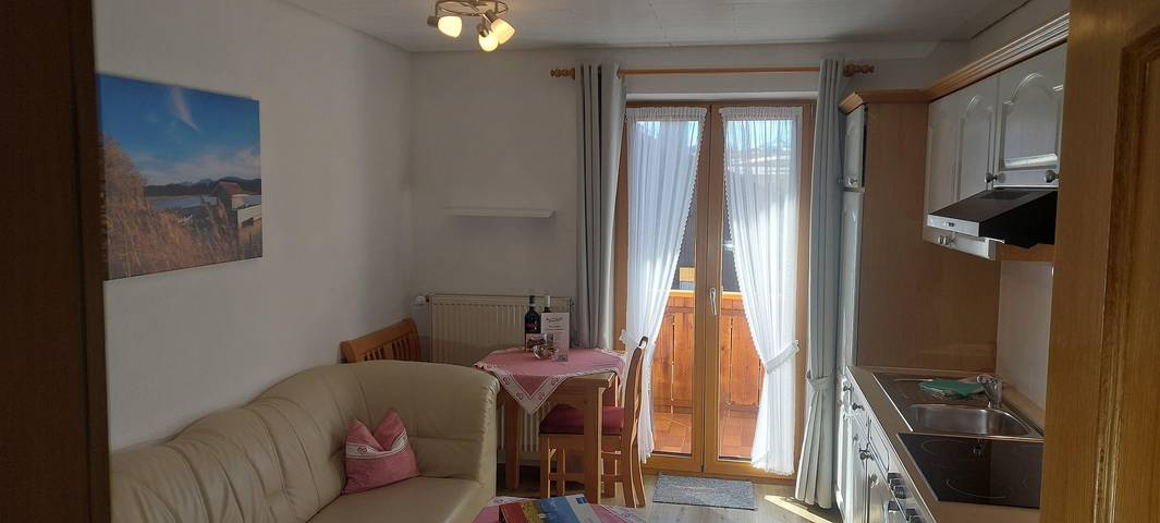 Ferienwohnung für 3 Personen, mit Balkon und Garten sowie Sauna im Ostallgäu - 4