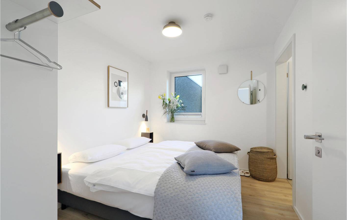 Ganze Ferienwohnung, Gemütlicher Aufenthalt: Terrassenwohnung mit Parkplatz und Internet, zu Fuß zum Essen und zum Fluss in Marissa Ferienpark, Lembruch