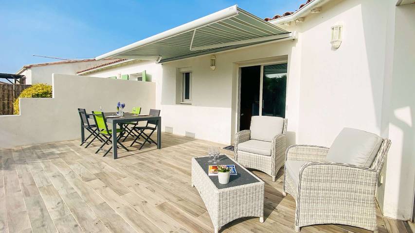 Location de vacances pour 4 personnes, avec jardin à Sainte-Marie-de-Ré