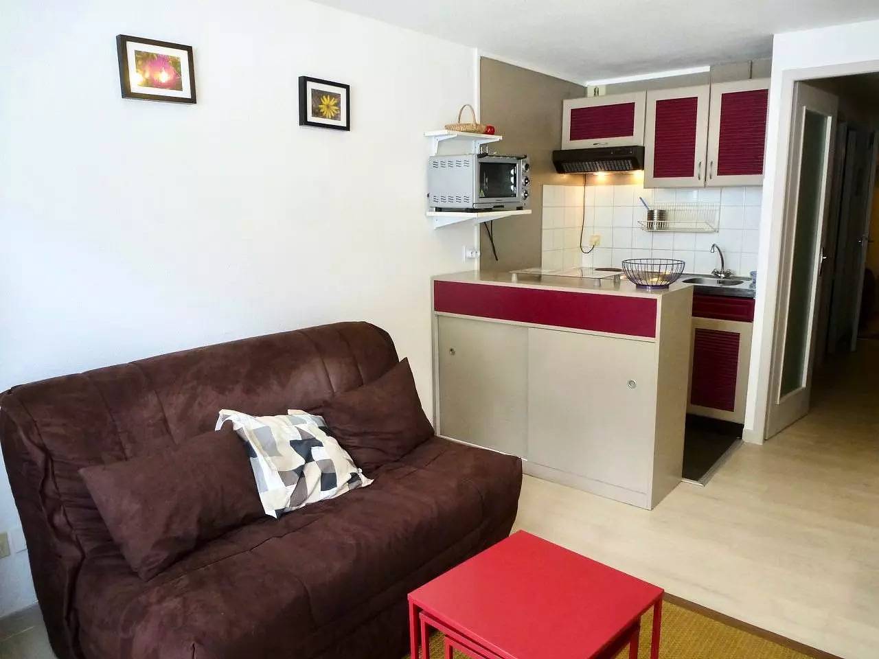 Studio entier, Appartement avec Wi-Fi dans le centre de Barèges in Barèges, Parc national des Pyrénées