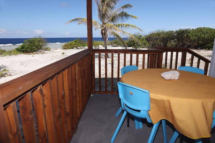 Chalet pour 3 personnes, avec terrasse et vue
