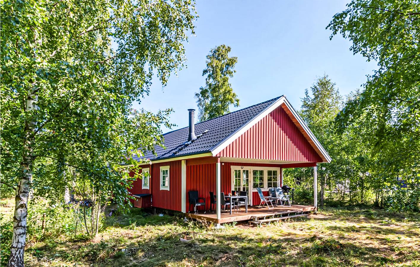 Ferienhaus für 6 Personen mit Terrasse in Hasle, Bornholm