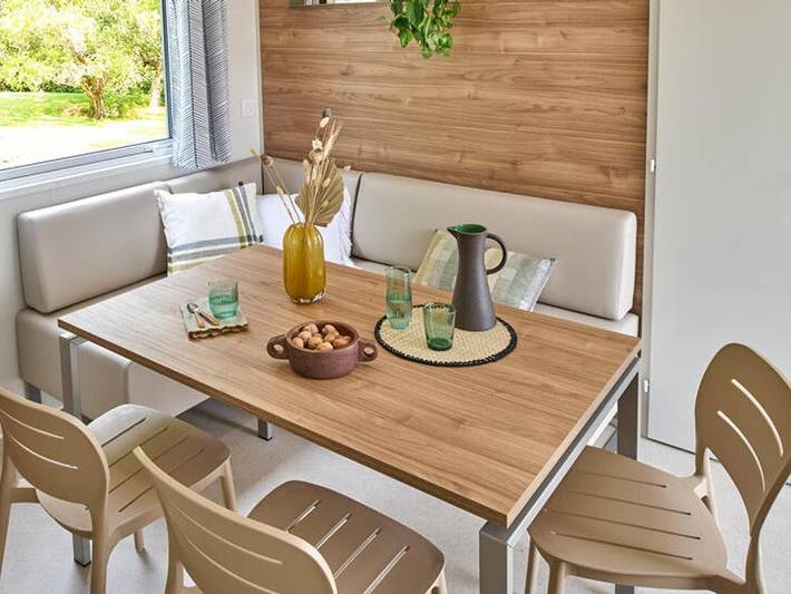 Mobil home pour 6 personnes, avec bassin pour enfant à Névez - 3
