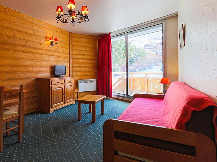 Résidence Le Sappey - Studio 4 personen - Studio 4 Personen in Mont-de-Lans, Les Deux Alpes