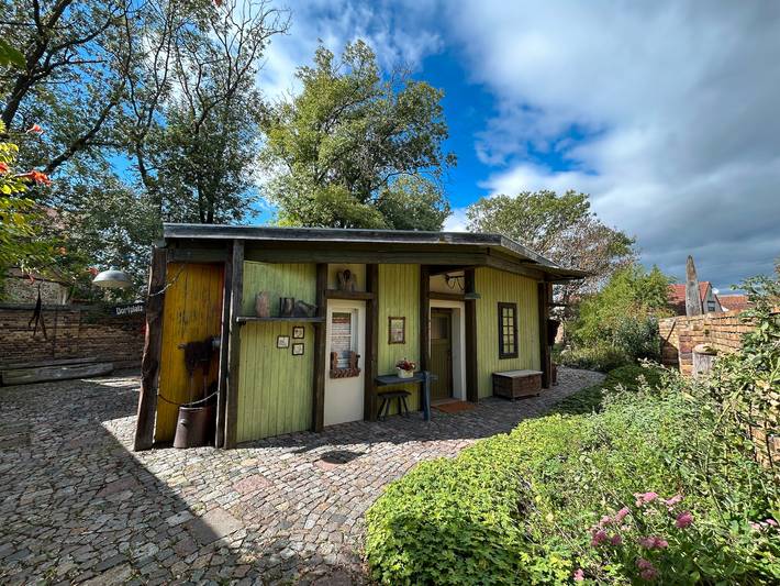 Ferienhaus für 3 Personen, mit Garten in Sachsen-Anhalt