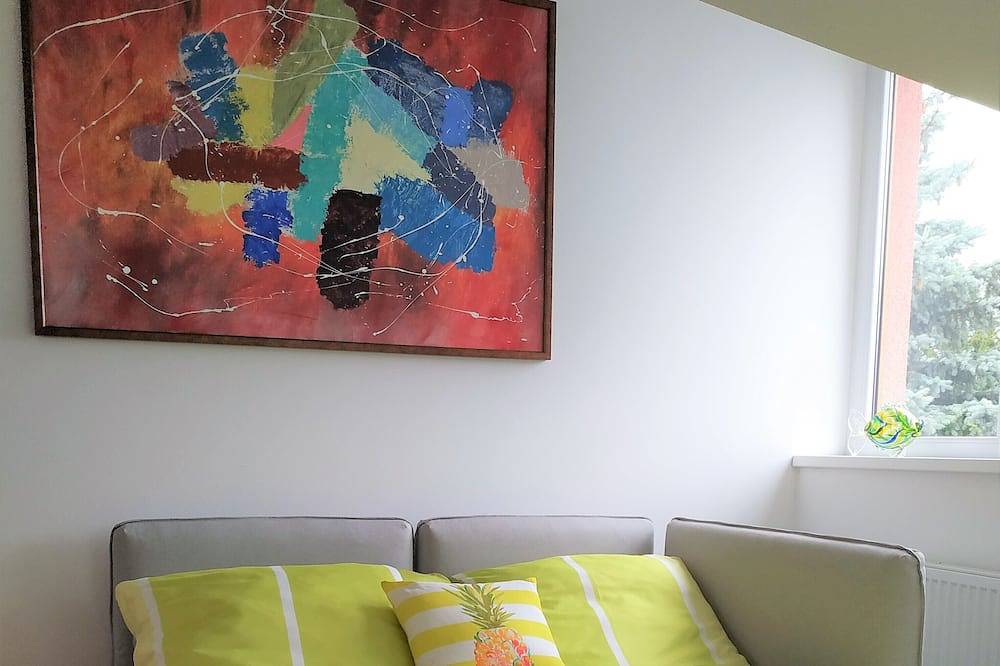 Ganze Wohnung, ★kunstvoll★geräumig★ klimatisiert★ Patio ★Terasse★ kostenlos parken in Bratislava, Bratislava und Umgebung