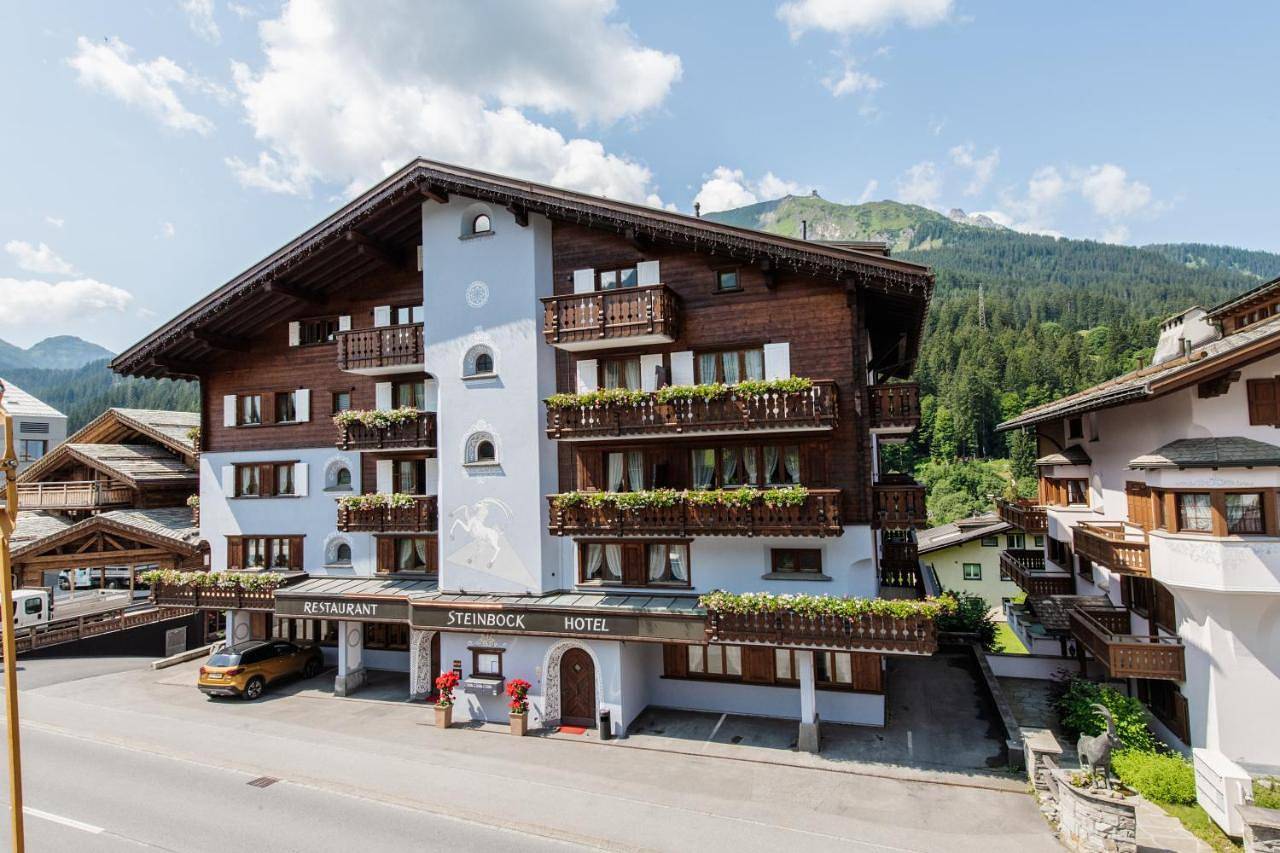 Hotel Steinbock in Klosters-Serneus, Chaîne de Plessur
