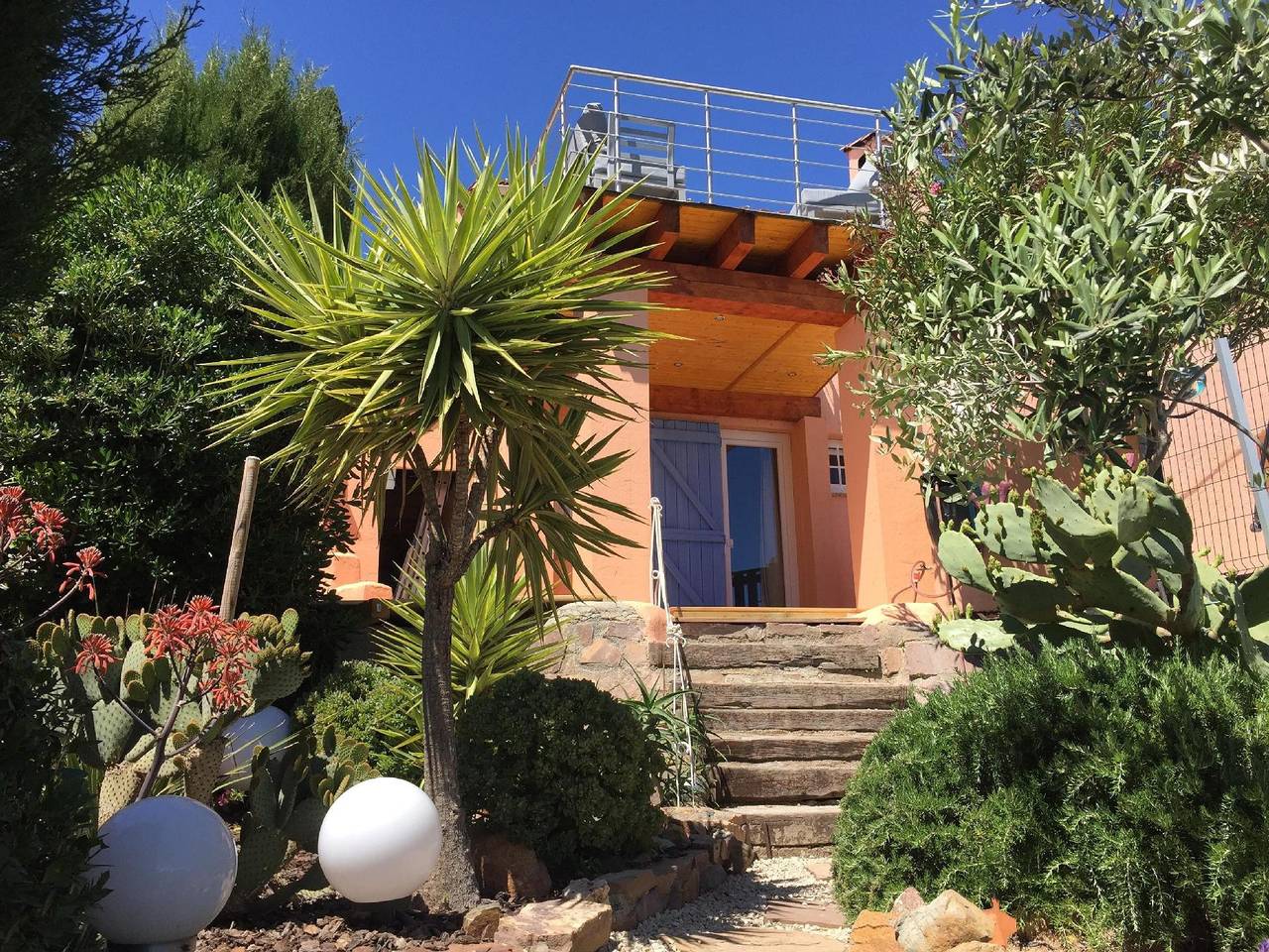 Maison de vacances pour 4 personnes avec balcon in Roquebrune-sur-Argens, Région de Draguignan