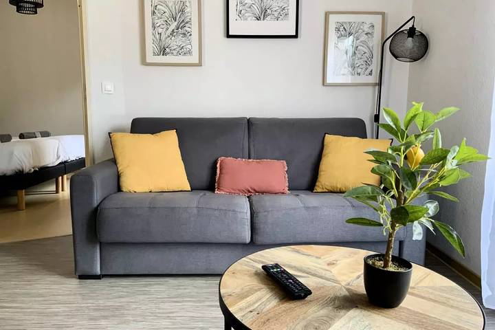Apartamento de vacaciones para 6 personas, con piscina y balcón - 1