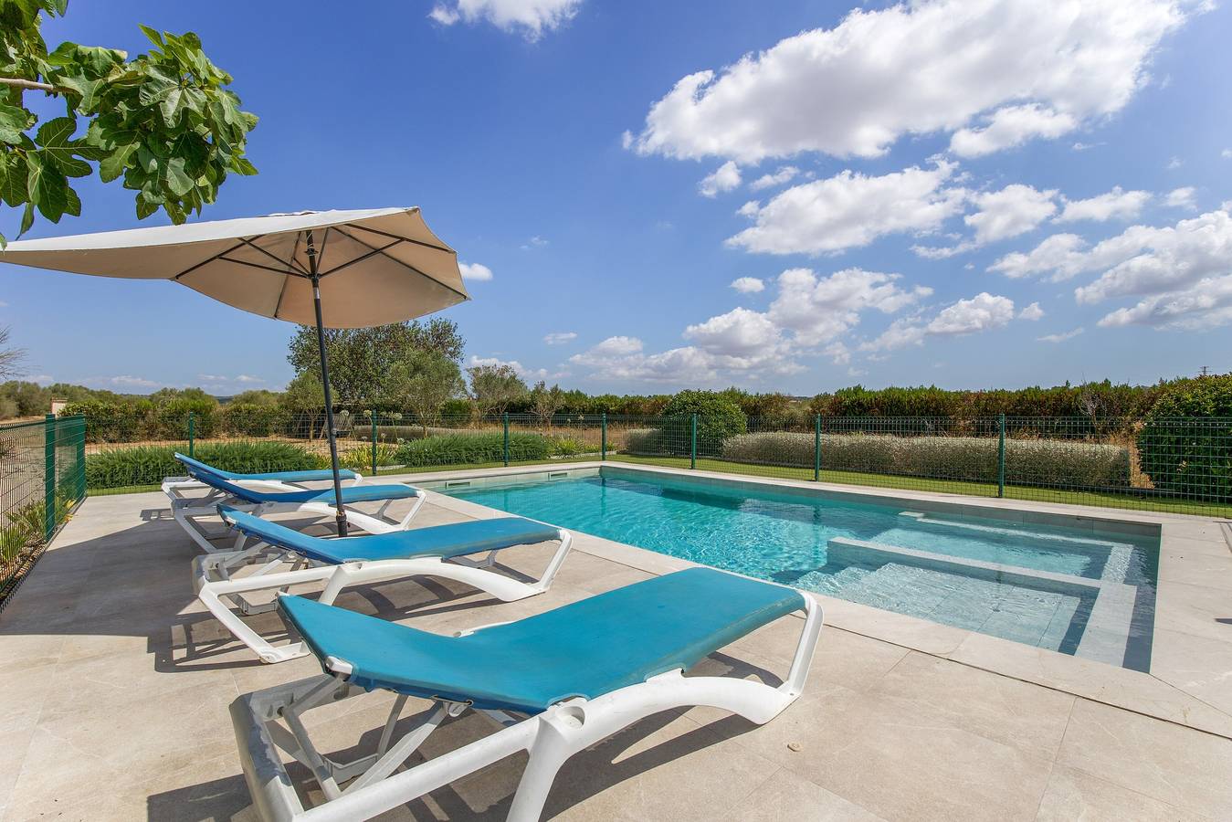 Cottage familial Sa Vinya avec piscine privée, terrasse, Wi-Fi et jardin à Campos, Majorque in Campos, Majorque du Sud