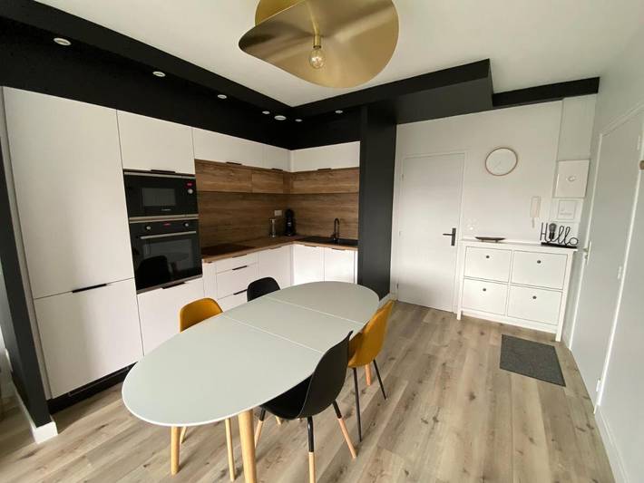 Appartement de vacances pour 5 personnes, avec jardin