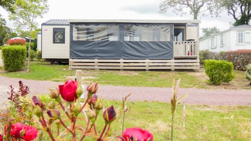 Mobil home pour 8 personnes, avec bassin pour enfant et piscine à Les Moutiers-en-Retz - 3