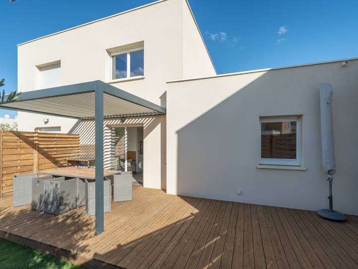 Maison de vacances pour 8 personnes, avec terrasse à Sérignan