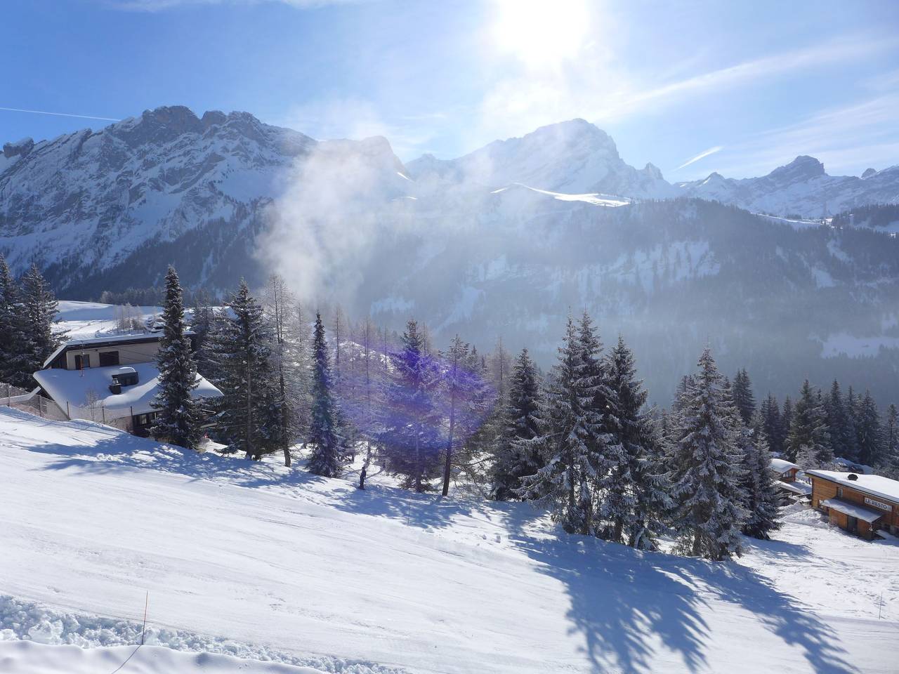 Ganze Wohnung, Les Petites Maraîches 132/389 in Gryon, Alpes Vaudoises