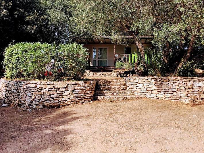 Camping Campo di Liccia - Chalet 4 personnes - 2 chambres + climatisation in Bonifacio, Arrondissement de Sartène