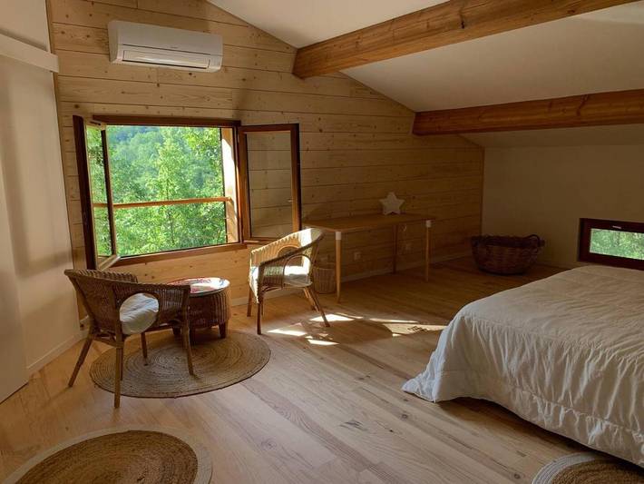 Chambre d’hôte pour 2 personnes, avec Terrasse ainsi que Jardin et Vue dans l' Ariège - 3