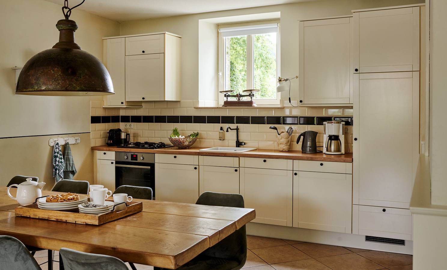 Ländliche Doppelhaushälfte für 10 Personen mit Bettkasten in Limburg in Baarlo, Limburg (Niederlande)