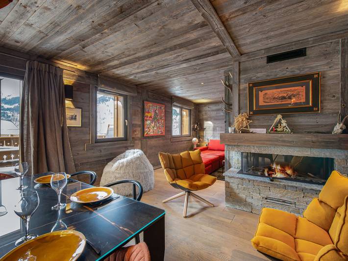 Gîte pour 8 personnes, avec terrasse dans Meribel Village - 3