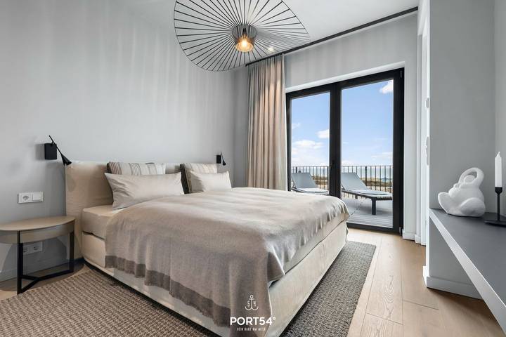 Ganze Wohnung, Waterfront Suite - Meerblick, Ethanol-Kamin, Infrarotdusche & Dachterrasse in List (Sylt), Sylt